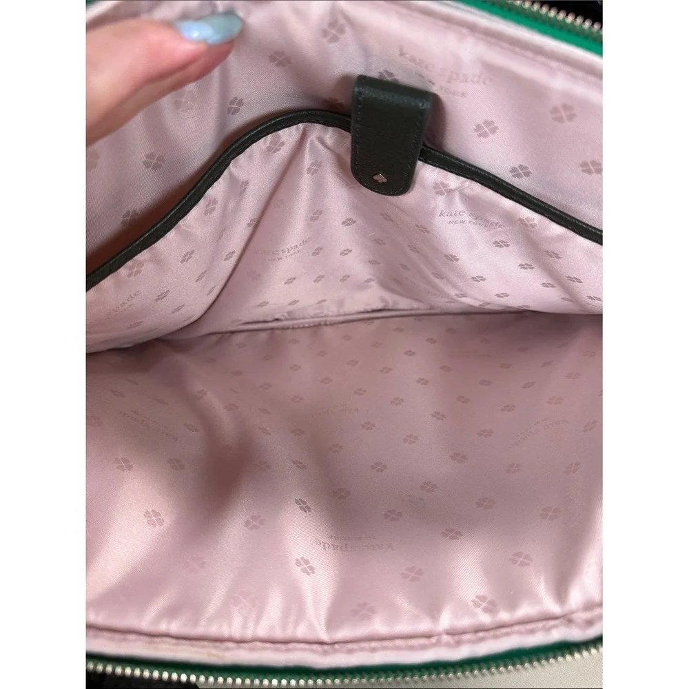 Kate Spade Sylvia Party Floral‎ Laptop Sleeve in Green